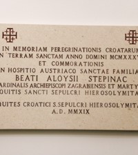 Otkrivena spomen-ploča bl. Alojziju Stepincu u Jeruzalemu